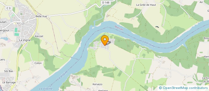 localisation de l'entreprise SCI AR GWILEN  FEREL