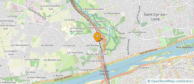 localisation de l'entreprise SCI AR HENTA à FONDETTES