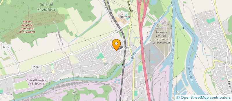 localisation de l'entreprise SCI AR INVEST  RICHEMONT