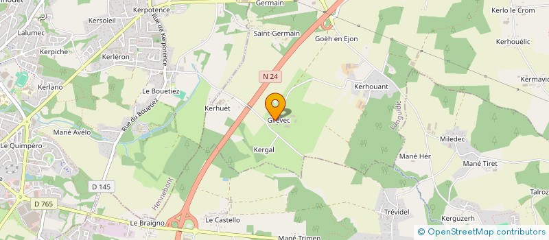 localisation de l'entreprise SCI AR LABOURER  LANGUIDIC