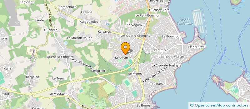 localisation de l'entreprise SCI AR MENEZ  LARMOR-PLAGE