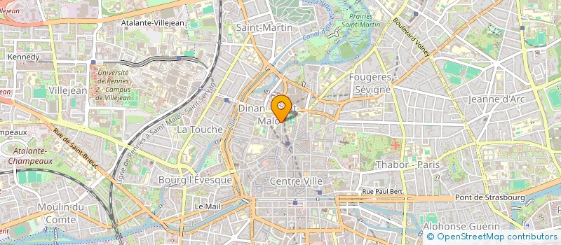 localisation de l'entreprise SCI AR MENN  RENNES