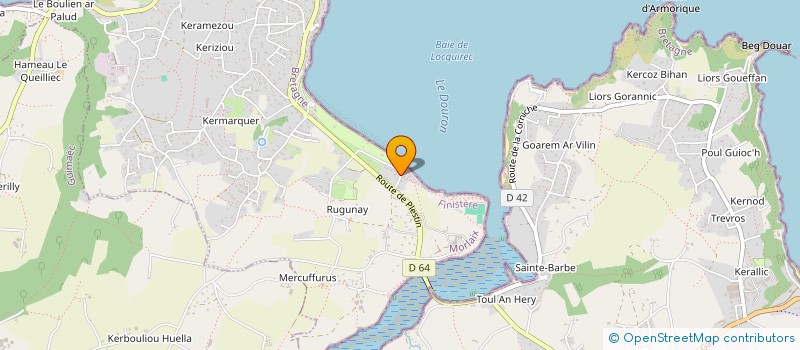 localisation de l'entreprise SCI AR MERC'HED ROLLAND  LOCQUIREC