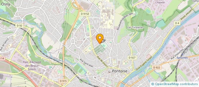 localisation de l'entreprise SCI AR MILIN  PONTOISE