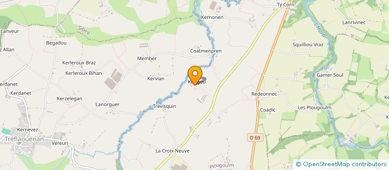 localisation de l'entreprise SCI AR MILIN  SAINT-POL-DE-LEON