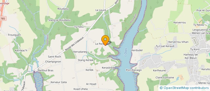 localisation de l'entreprise SCI AR TY RU  PLOMELIN