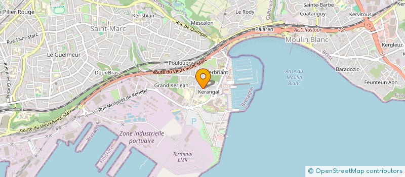 localisation de l'entreprise SCI AR VILIN WENN  BREST