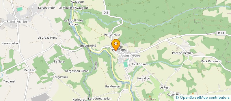 localisation de l'entreprise SCI AR VILINE  SAINT-PEVER