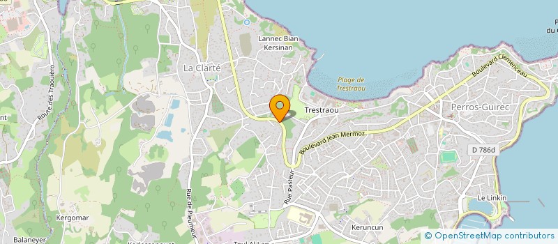 localisation de l'entreprise SCI AR ZAV EOL  PERROS-GUIREC