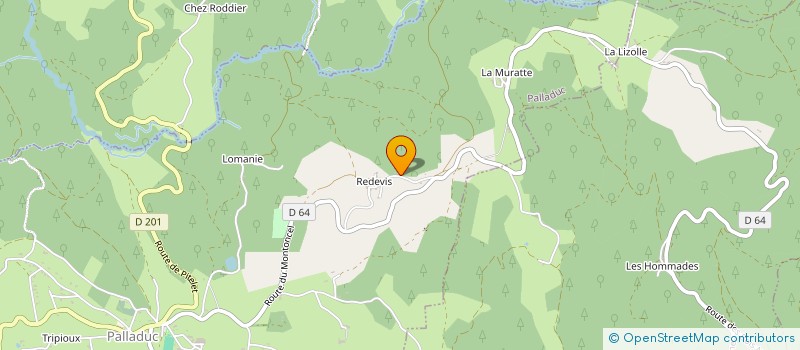 localisation de l'entreprise SCI AR2D  SAINT-VICTOR-MONTVIANEIX