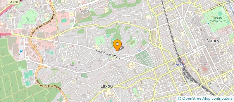 localisation de l'entreprise SCI AR2M  NANCY