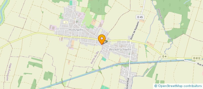 localisation de l'entreprise SCI ARA  PORTE DU RIED