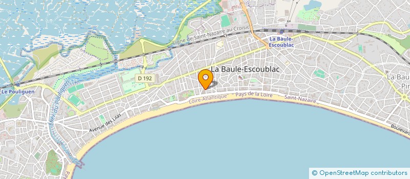 localisation de l'entreprise SCI ARA à LA BAULE-ESCOUBLAC