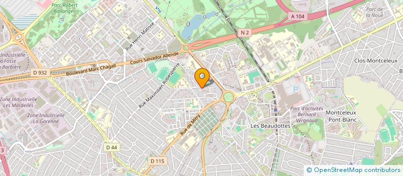 localisation de l'entreprise SCI ARABAT à AULNAY-SOUS-BOIS
