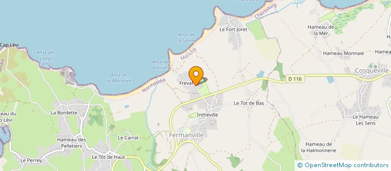 localisation de l'entreprise SCI ARABESQUE  FERMANVILLE