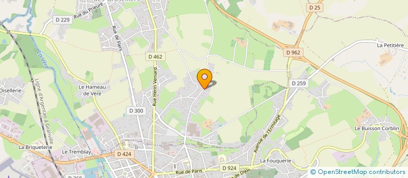 localisation de l'entreprise SCI ARALIA à SAINT-GEORGES-DES-GROSEILLERS