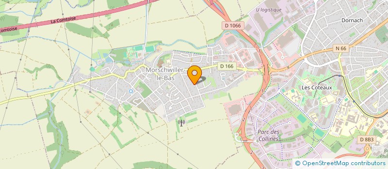 localisation de l'entreprise SCI ARAMYA  MORSCHWILLER-LE-BAS