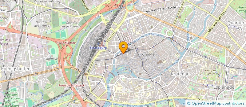 localisation de l'entreprise SCI ARAS  STRASBOURG