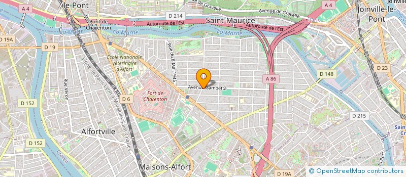 localisation de l'entreprise SCI ARAU à MAISONS-ALFORT