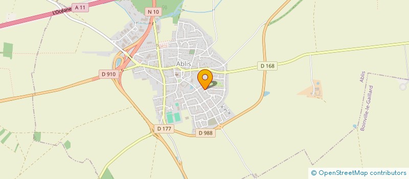 localisation de l'entreprise SCI ARAUCARIA  ABLIS
