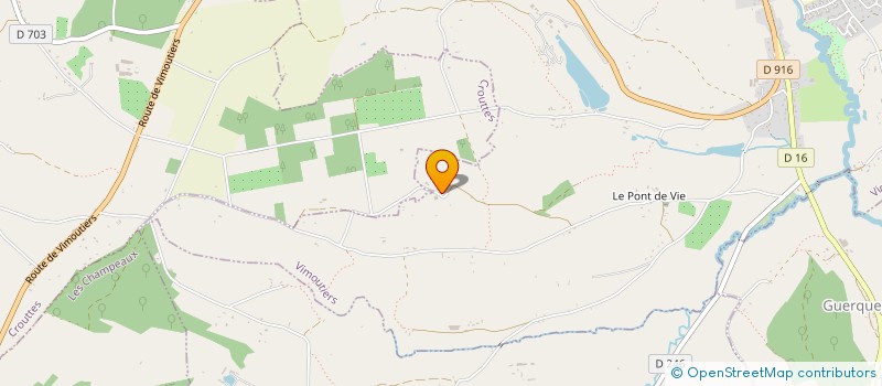localisation de l'entreprise SCI ARAUCARIA à SAP-EN-AUGE