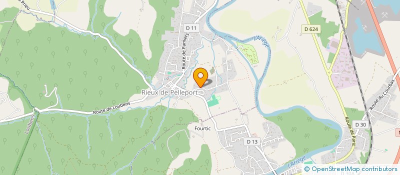 localisation de l'entreprise SCI ARAUMA à RIEUX-DE-PELLEPORT