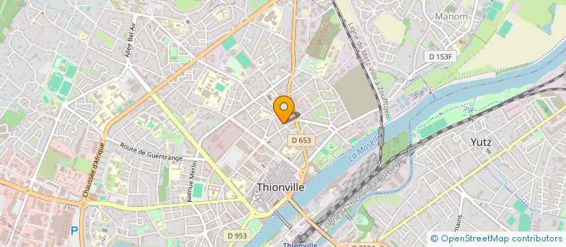 localisation de l'entreprise SCI ARAVIS à THIONVILLE