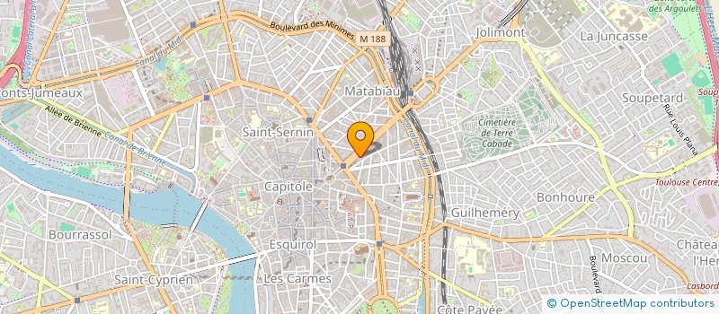 localisation de l'entreprise SCI ARAYNAV  TOULOUSE