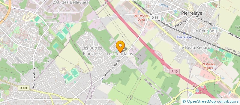 localisation de l'entreprise SCI ARAZAK  HERBLAY-SUR-SEINE