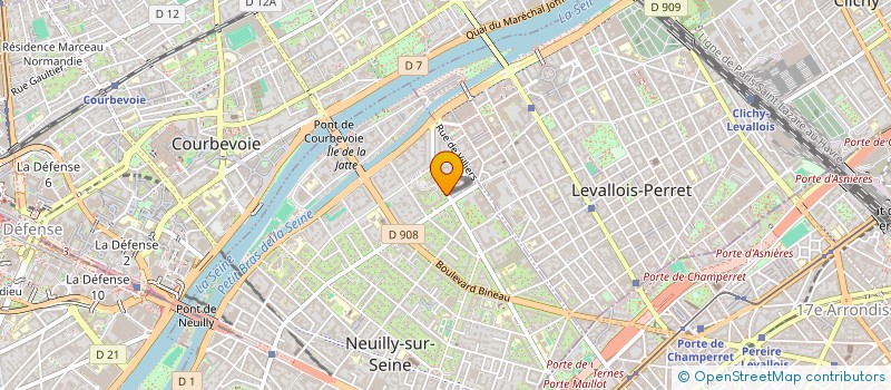 localisation de l'entreprise SCI ARB à NEUILLY-SUR-SEINE