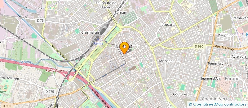 localisation de l'entreprise SCI ARBALETE.LOL  REIMS