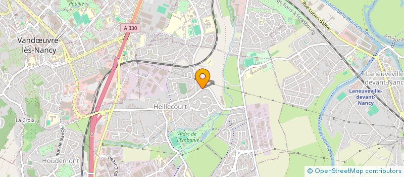 localisation de l'entreprise SCI ARBANAISE  HEILLECOURT