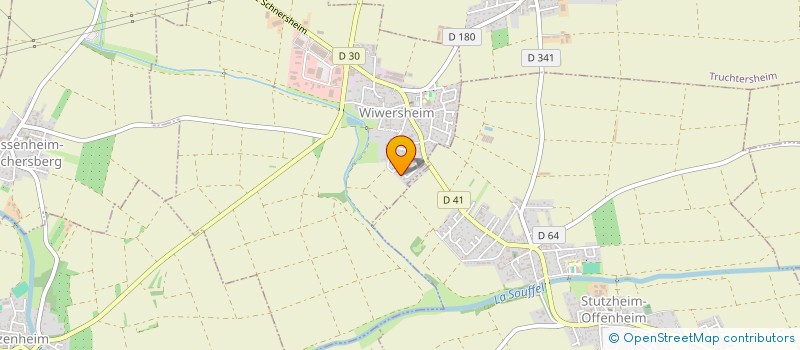 localisation de l'entreprise SCI ARBANON  WIWERSHEIM