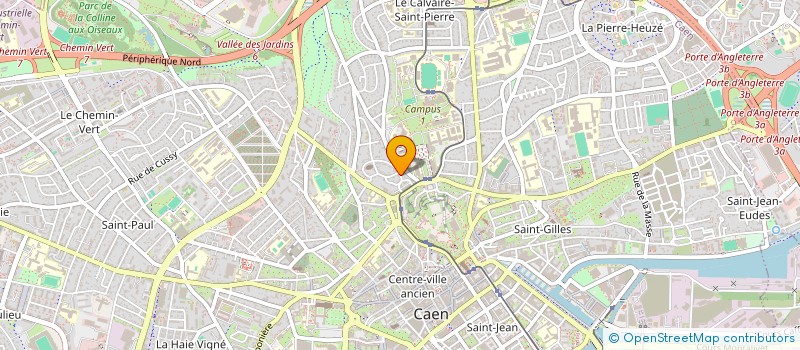 localisation de l'entreprise SCI ARBAST à CAEN