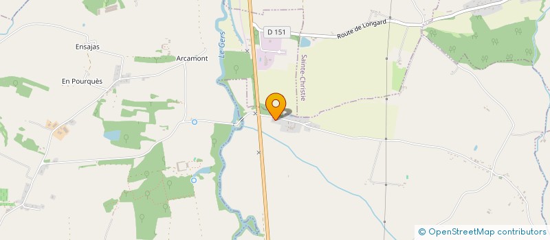 localisation de l'entreprise SCI ARBAUD  PREIGNAN