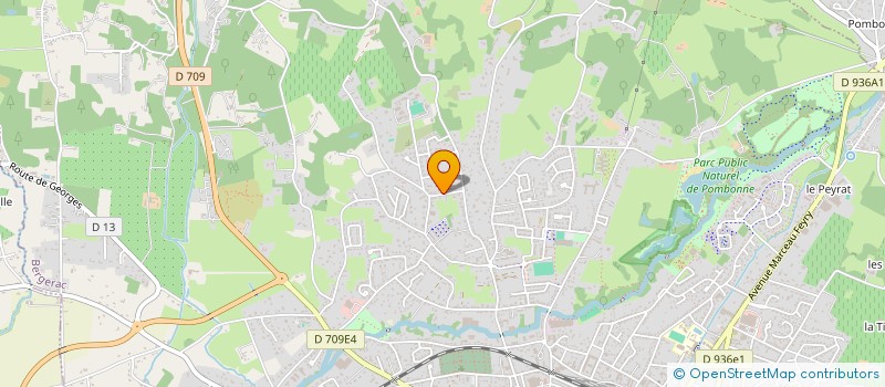 localisation de l'entreprise SCI ARBC à BERGERAC