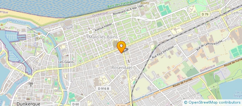 localisation de l'entreprise SCI ARBEDAJE à DUNKERQUE