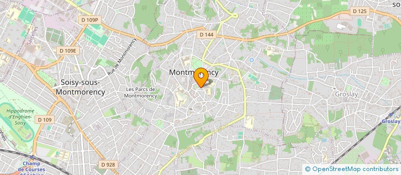 localisation de l'entreprise SCI ARBELTIER à MONTMORENCY