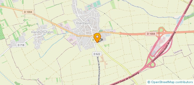 localisation de l'entreprise SCI ARBO IMMO  ITTENHEIM