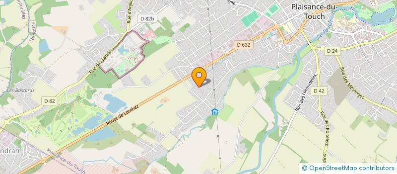 localisation de l'entreprise SCI ARBOGA  PLAISANCE-DU-TOUCH