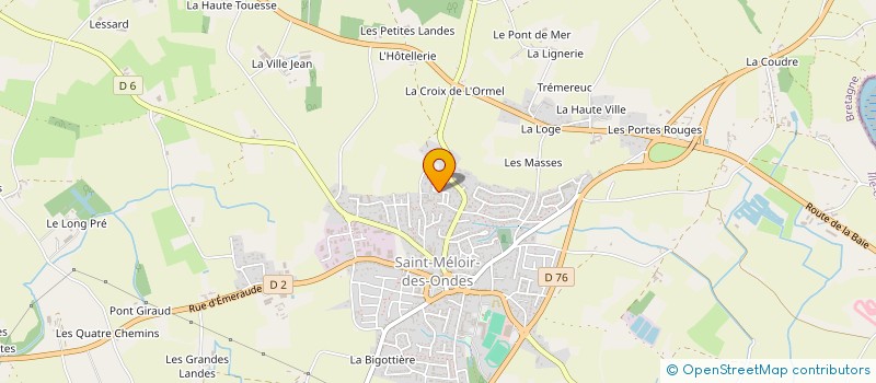 localisation de l'entreprise SCI ARBONA MOLLA  LA GOUESNIERE