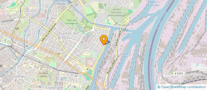 localisation de l'entreprise SCI ARBRE VERT  STRASBOURG