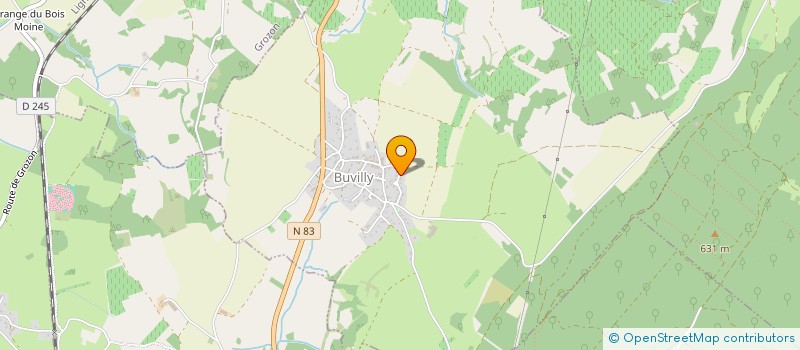 localisation de l'entreprise SCI ARC  BUVILLY