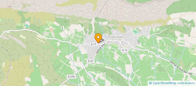 localisation de l'entreprise SCI ARC ARGENS  PUYLOUBIER