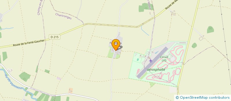 localisation de l'entreprise SCI ARC EN CIEL  CHARTRONGES