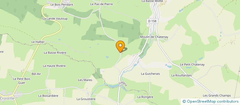 localisation de l'entreprise SCI ARC EN CIEL  JUVIGNE