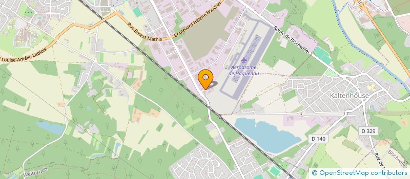 localisation de l'entreprise SCI ARC EN CIEL  HAGUENAU