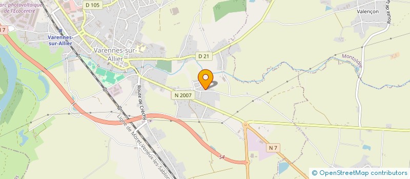 localisation de l'entreprise SCI ARC EN CIEL  SAINT-GERAND-LE-PUY