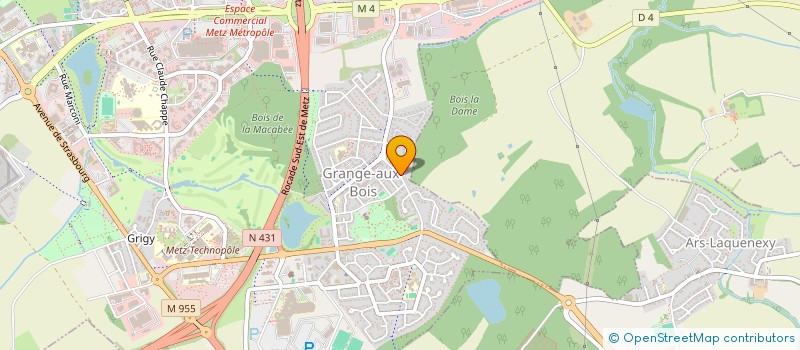 localisation de l'entreprise SCI ARC EN CIEL  METZ