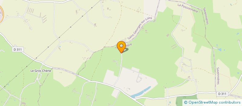 localisation de l'entreprise SCI ARC EN CIEL  LA POSSONNIERE